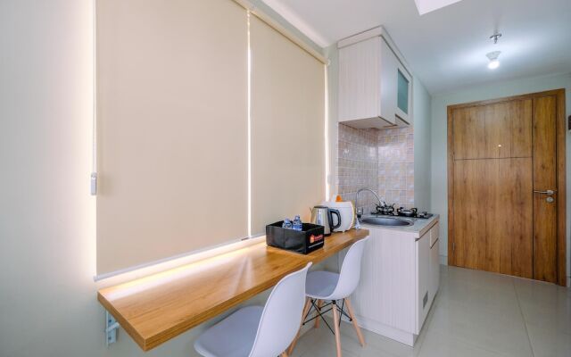 Elegant Wide View Studio Apartment at LRT City Jatibening
