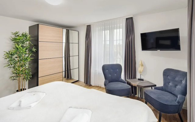 VISIMO Apartments Felsenstrasse St Gallen - Elegant heritage building in a quiet neighbourhood – Guest Rooms – St. Gallen