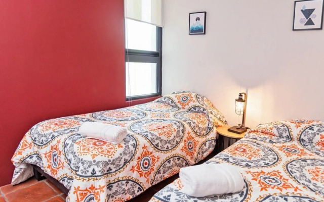 New, Modern Centro Monterrey 4SB, 1 Bathroom by Mty Living S1 704