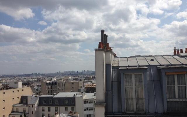 Montmartre vue sur Paris