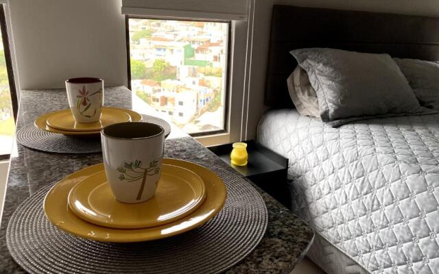 Apartamento Studio - Novíssimo e Aconchegante em Caxambu MG