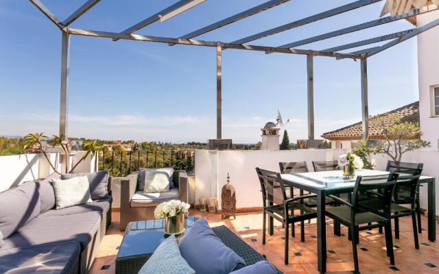 4 bedroom Holiday Penthouse near Puerto Banus, in Nueva Andalucia