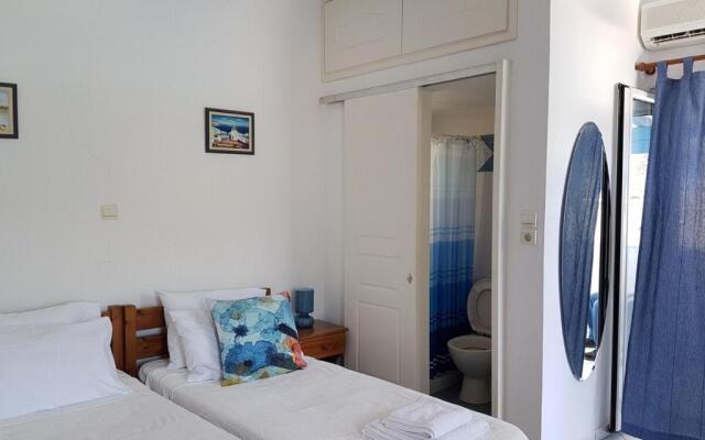 Beachfront studio apartment with incredible views