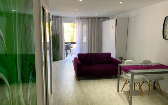 Club Villa Mar- First line modern spacious studio