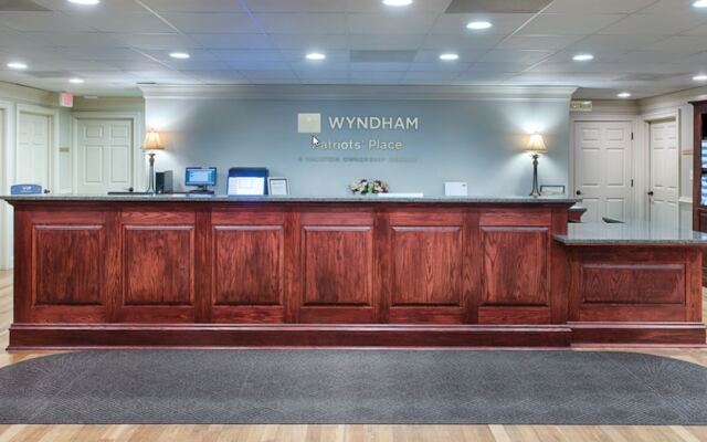Come Enjoy Wyndham's Patriot's Place