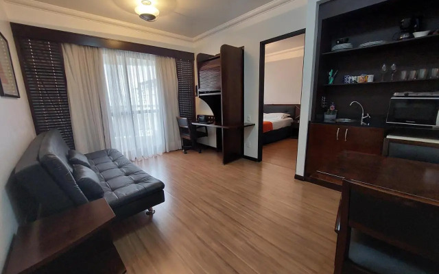 Flat Particular Espetacular no The Palace Moema a 5 minutos do Aeroporto