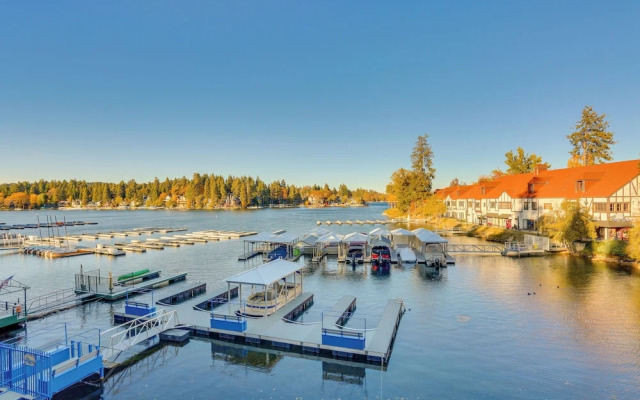 Waterfront Lake Arrowhead Townhome w/ Balconies!