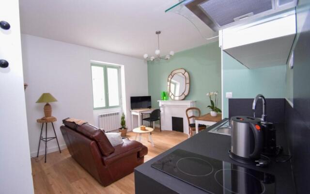 Superbe studio cosy plage de l'écluse 200m