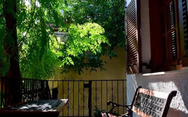 House Inside Garden