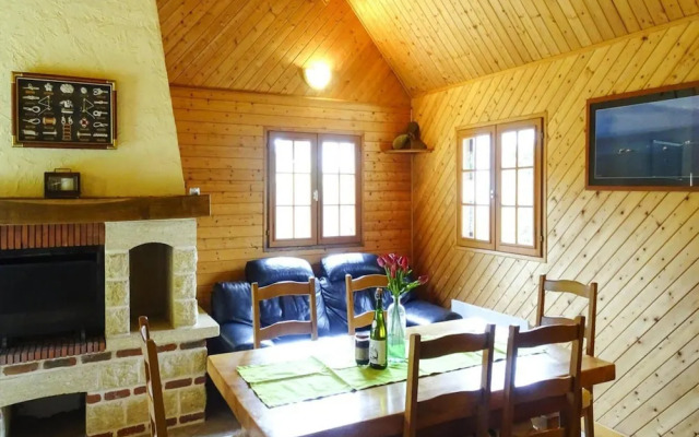 Wooden House by Beach Near Barneville