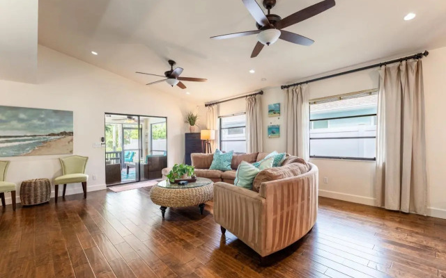 Private Pool + Sunroom Beach Escape at Manatee