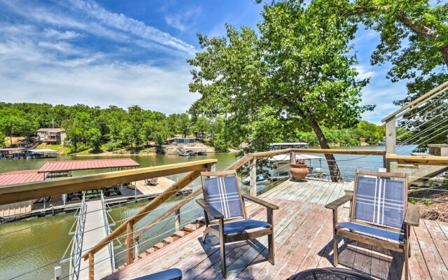 Waterfront Home w/ 3 Decks on Lake of the Ozarks!