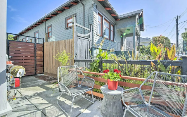 Sunny Oakland Retreat w/ Patio & Cute Garden!