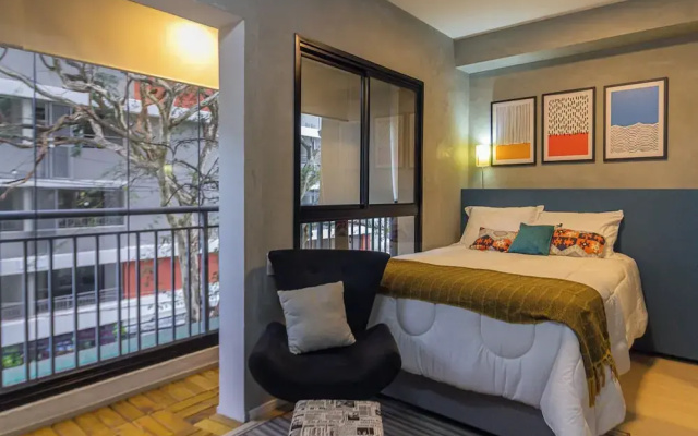 Flat Pet Friendly c Academia a 200m do Metr