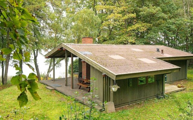 Gorgeous Holiday Home in Ry Right by the Lake