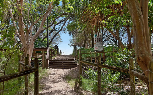 Beachcomber on the Spit