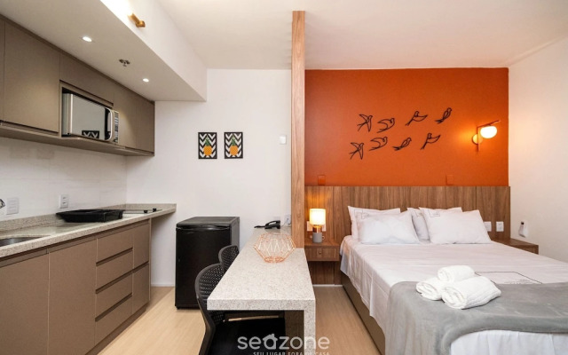 Studios aconchegantes Setor Marista BLS