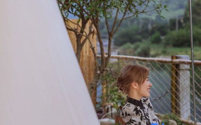 Muse·Starry Sky Pool Parent-child Camping Suxi Holiday Villa