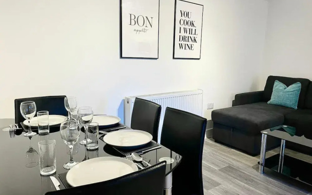 Modern 2 Double Bedroom-Free Parking