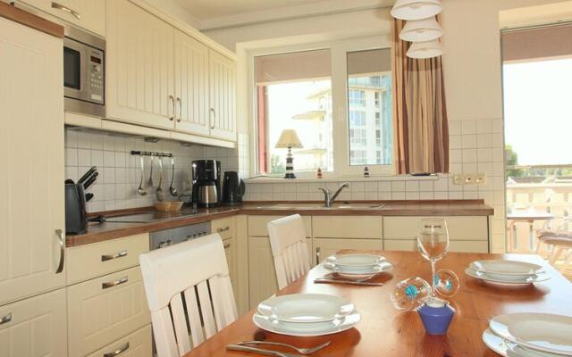 Apartment in Rechlin with a shared sauna