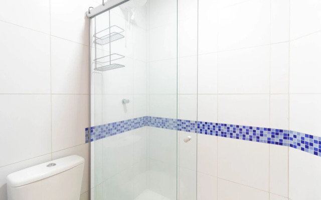 BR06 Quarto e Sala - 550m Praia da Barra