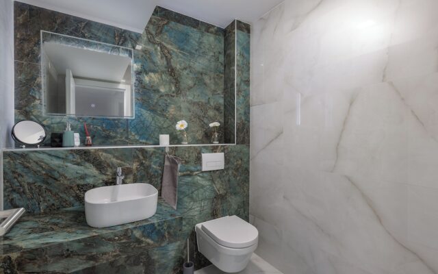 Pool Apartment Sunset With Sea View