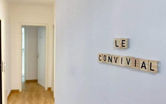 Le convivial, appartement Centre ville Mulhouse