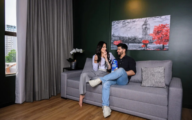 Apto Londrina Flat Hotel 704, 43 m2 , luxe, c jacuzzi