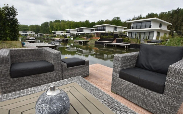 Villa on the Water Near the Veluwemeer