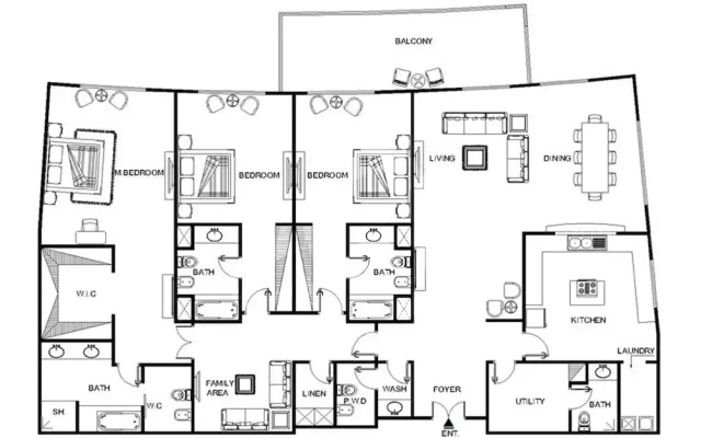LUX Dream Palm Atlantis Sea View Suite