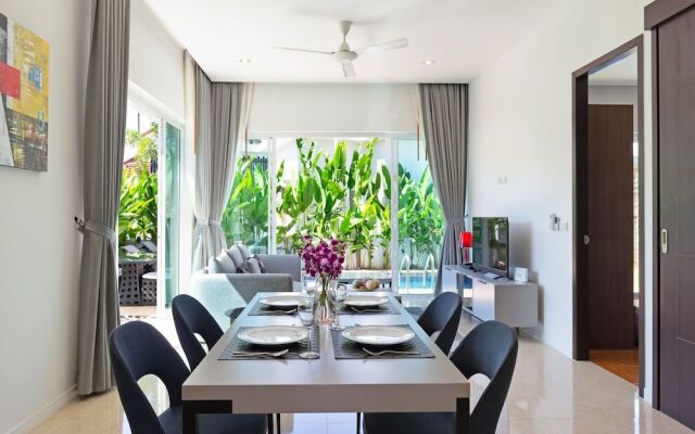 Tropical Stay at 2BR Pool Villa Greens 8
