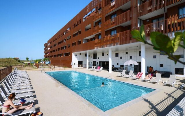 Modern apartment with a balcony located 600m. from the beach