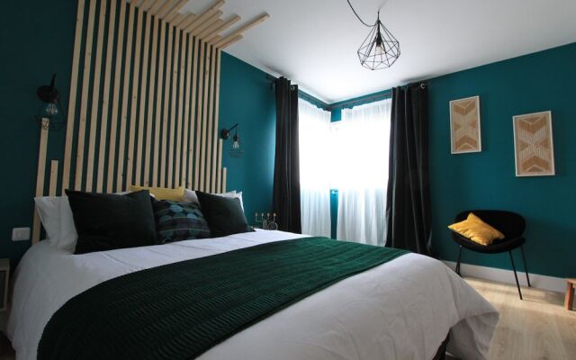 Apartement 120m with garden in a villa
