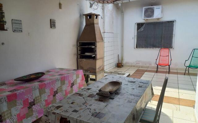 Linda casa c/churrasqueira na praia PerequêAçu 057