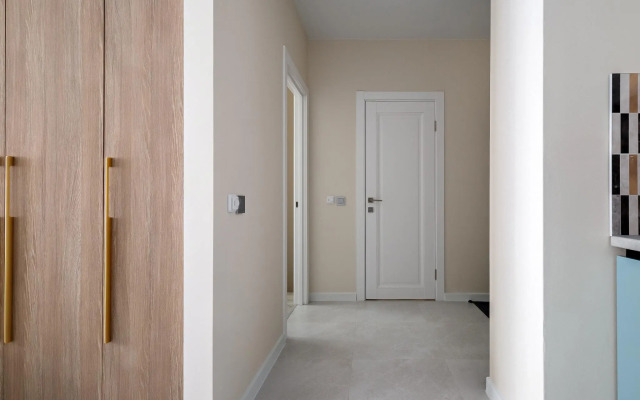 Стильная квартира с качелями в ЖК Самолет