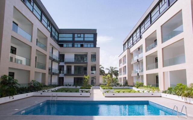 Nicely Furnished Studio with Pool view at Embassy Gardens