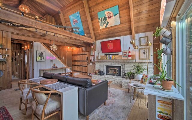 Cabin Vacation Rental: 4 Mi to Lake Arrowhead