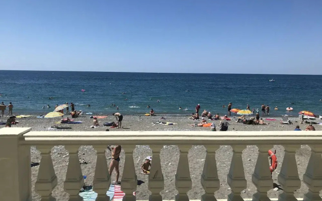 Sea outside window