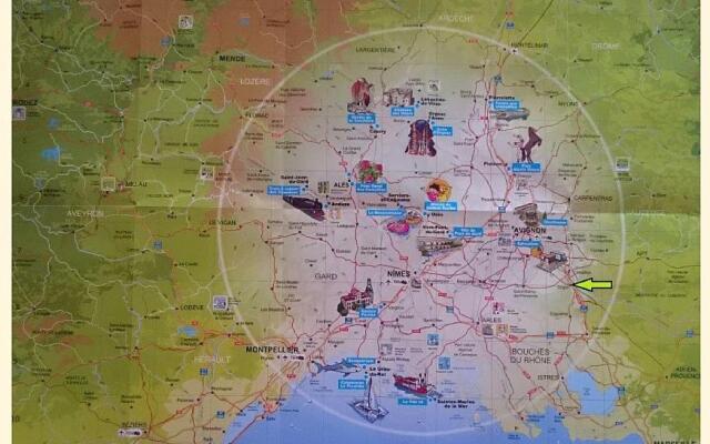 maison à Orgon dans les Alpilles