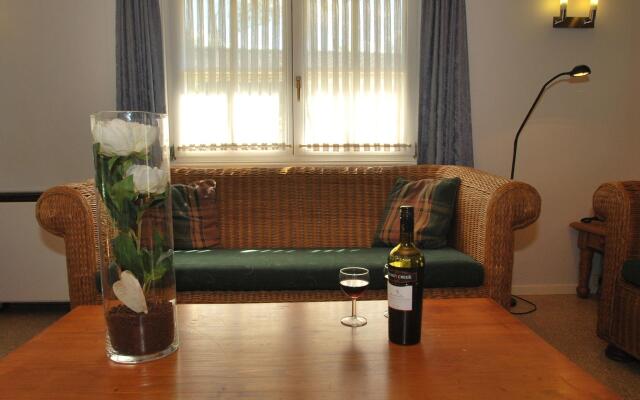 Well-furnished chalet with terrace near a recreational lake