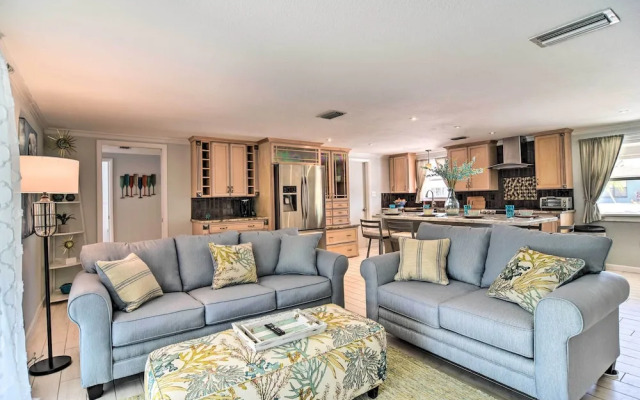 Waterfront Bradenton Home: Heated Pool & Fire Pit