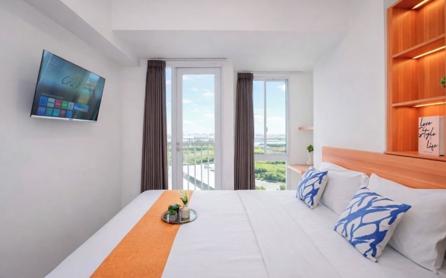 Neat And Minimalist Studio At Tokyo Riverside Pik 2 Apartment Near Tokyo Hub – Guest Rooms – Jakarta