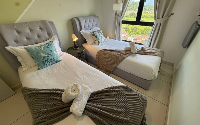 The Horizon Ipoh 2BR L12 by Grab A Stay – Guest Rooms – Ipoh