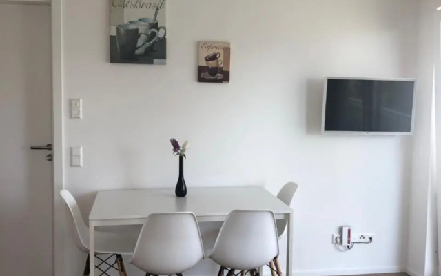 Moderne Wohnung mit Bergsicht
