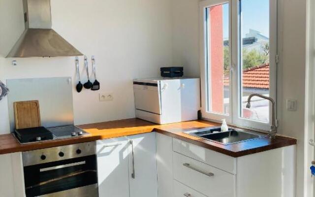 Grand appartement 1ch vue Océan