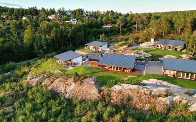 Modern Cabin With a Panoramic View of Oslo Fjord