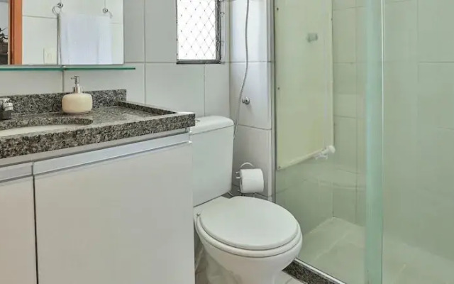 Flat 206 no Parque da Jaqueira-SH032