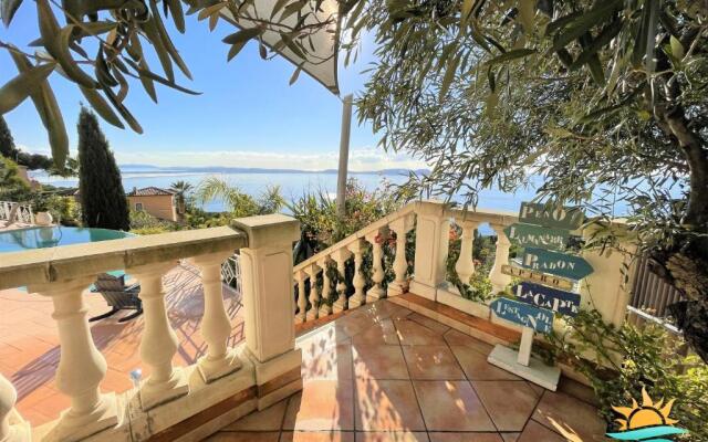 Villa 4*-vue sur les les Iles D'Or-Carqueiranne