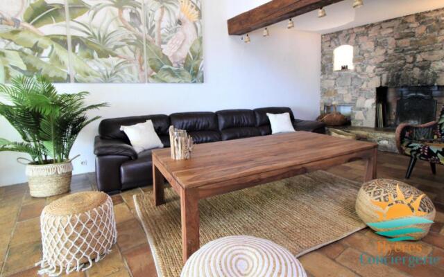 Mont des oiseaux-VillaT5-Piscine vue mer PK/WIFI