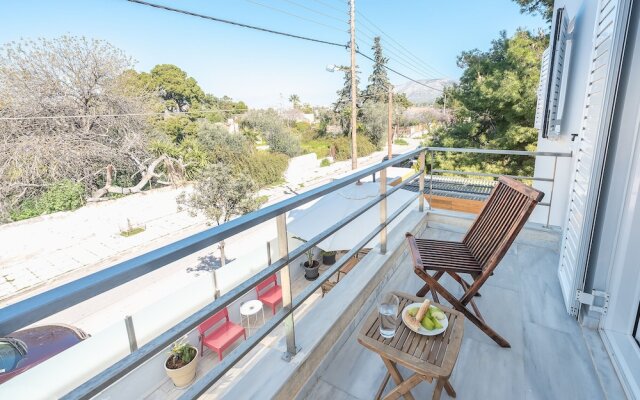 Adelos Luxury villa-maisonnete with pool in Elliniko Athens